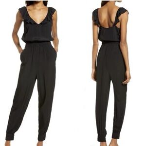 NWOT - Chelsea28 (Nordstrom) Elegant Black Jumpsuit